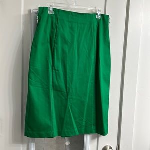 12 Emerald green Pencil skirt